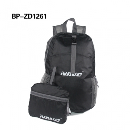 Promotional Super Lightweight foldable Polyester Backpack Folding Backpack