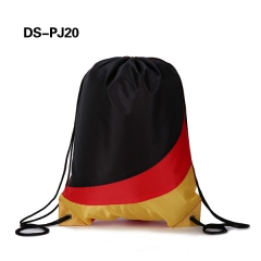 Fancy Color Block Drawstring Bag