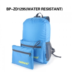 Water Resistant Foldable Backpack