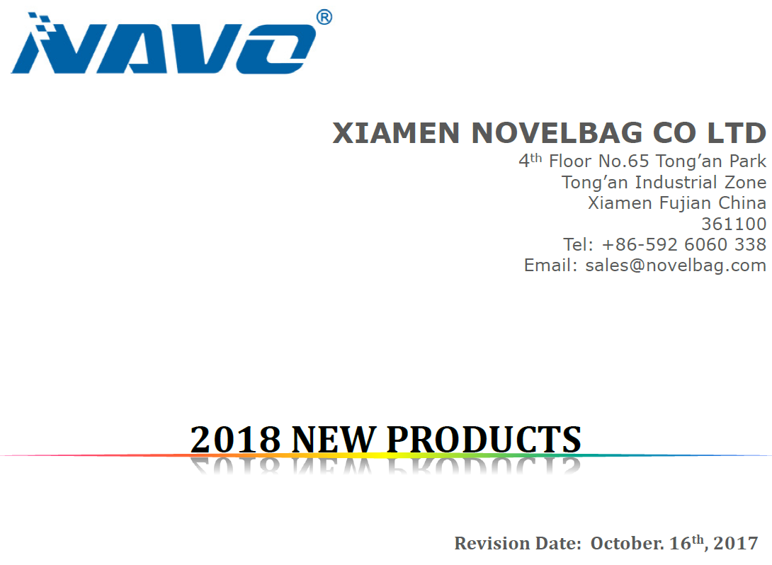 2018 NEW PRODUCTS